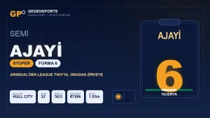 Gegen Pres | Nijerya’nın 6 Numarası Semi Ajayi: İngiliz Merdiveninde Kurulan Savunmacı