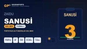Gegen Pres | Nijerya’nın 3 Numarası Zaidu Sanusi: Porto’da Altı Sezon, 28 Şampiyonlar Ligi Maçı