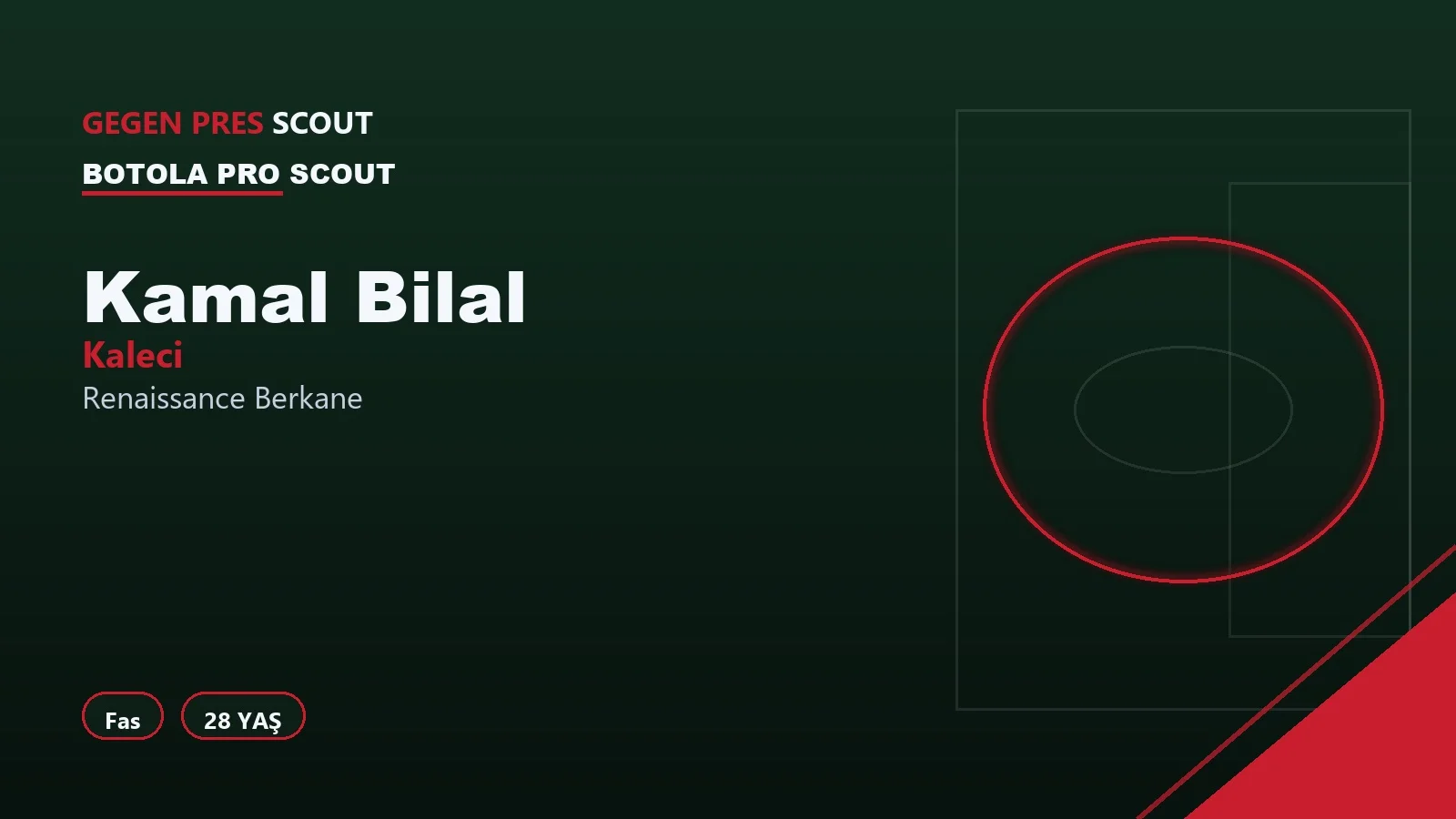 Kamal Bilal Renaissance Berkane Informe de Scouting