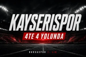 Kayserispor 4’te 4 yolunda
