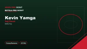 Kevin Yamga MAS Fez Informe de Scouting