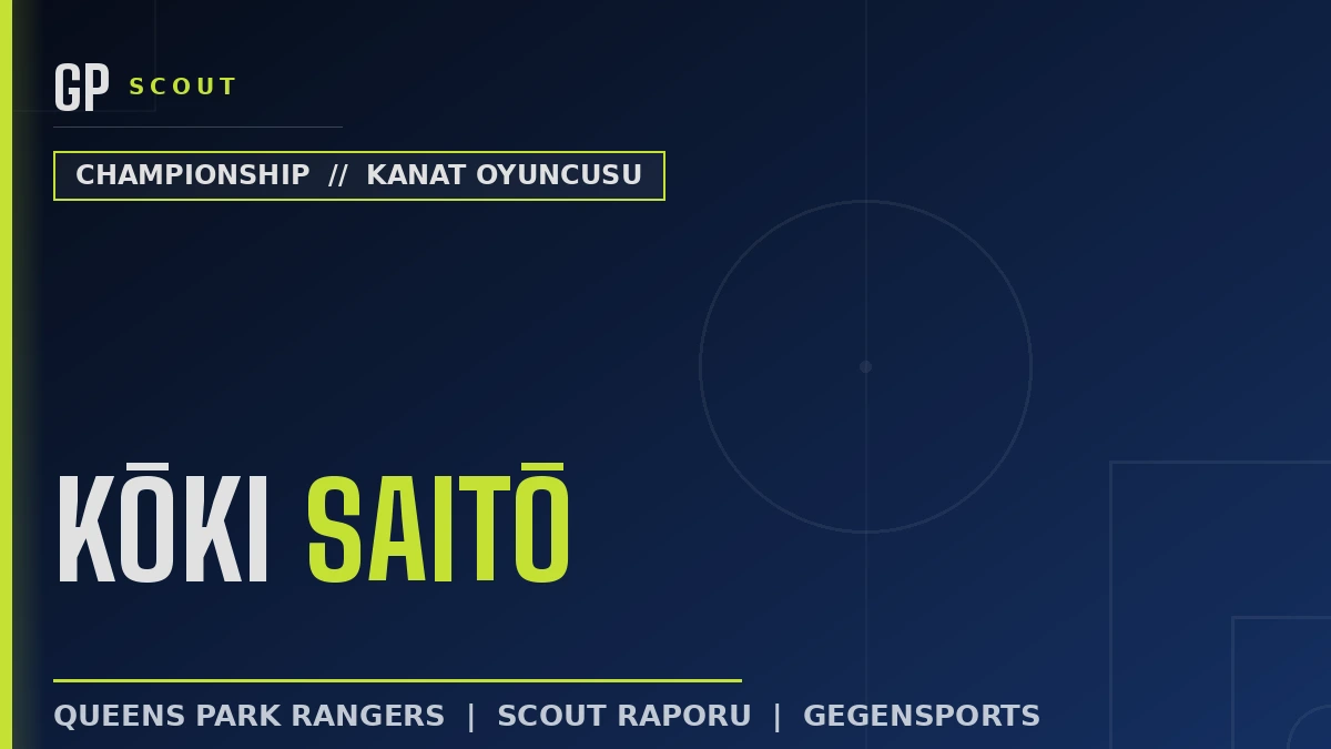 Koki Saito Scout Report: Is QPR’s €3.2m Winger a Recruitment Risk Worth Taking?