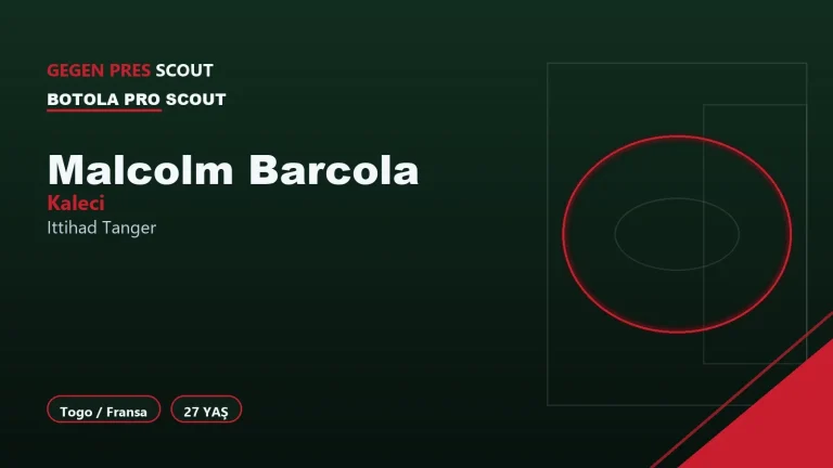Malcolm Barcola Ittihad Tanger Informe de Scouting