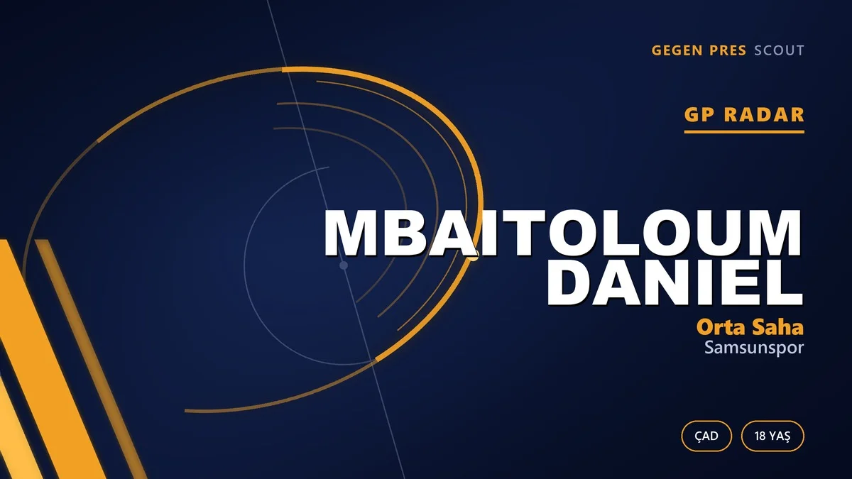 GP Radar: Mbaitoloum Daniel — Samsunspor’un Çadlı Transferi