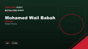 Mohamed Wail Babah Widad Témara Scout Raporu