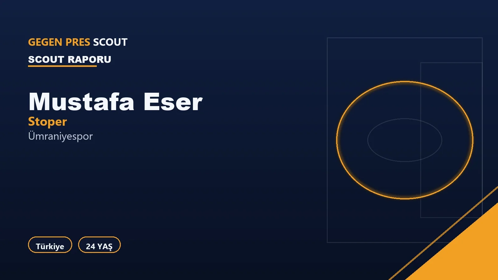 Mustafa Eser Ümraniyespor Informe de Scouting