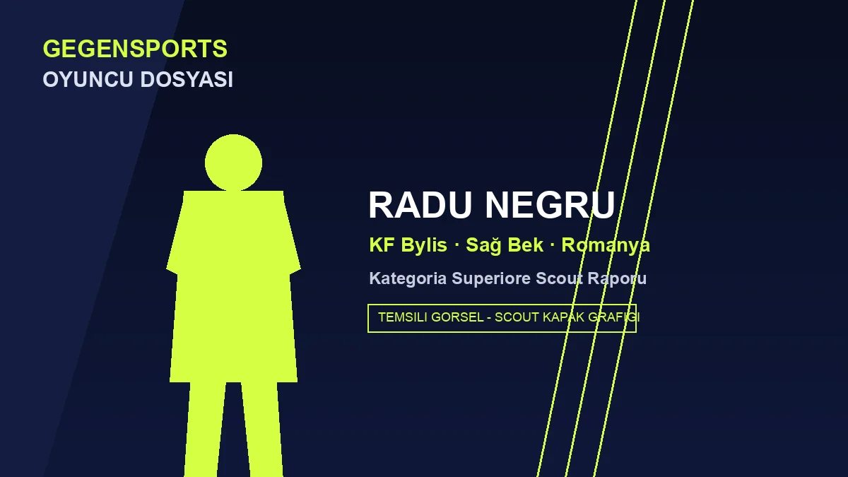 Radu Negru temsili scout kapak görseli, KF Bylis