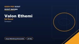 Valon Ethemi Sivasspor Scout Report