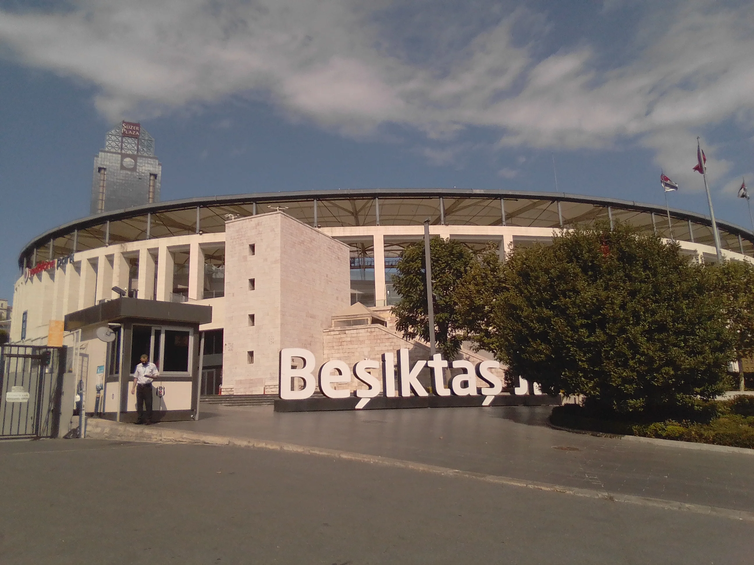 Beşiktaş'ın oynadığı Vodafone Park dış görünümü