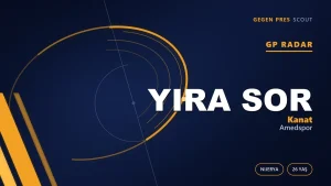 GP Radar: Yira Sor — Amedspor’un Nijeryalı Kanat Transferi