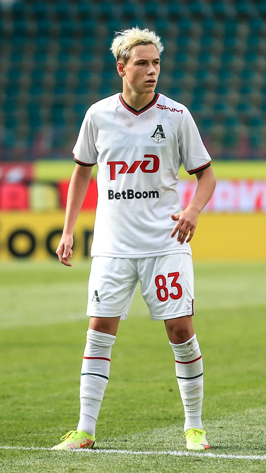 Aleksey Batrakov, Temmuz 2024'te RZD Arena'da Lokomotiv Moskova formasıyla Partizan'a karşı oynanan hazırlık maçında