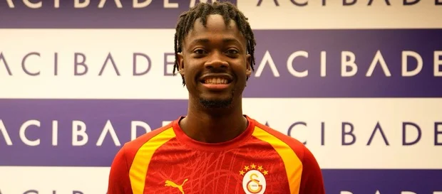El Chadaille Bitshiabu, Acıbadem'de sağlık kontrollerinin ardından Galatasaray forması giyiyor