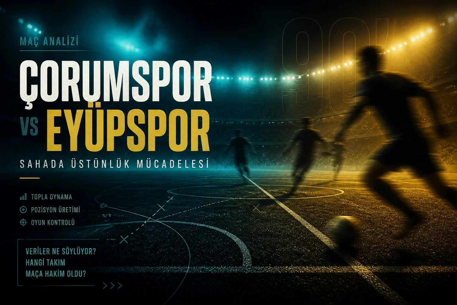 Çorumspor–Eyüpspor: Çorumspor Eyüpspor’u Oyundan Sildi