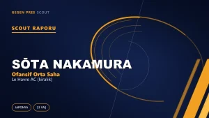 Sōta Nakamura Scout Report: How Much of a 6+6 J1 Season Can Be Read in Ligue 1?