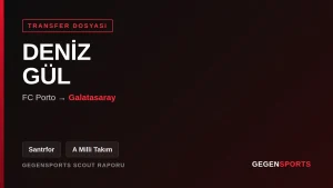 Deniz Gül Galatasaray’da: Porto’nun Millî Santrforu İçin Scout Raporu