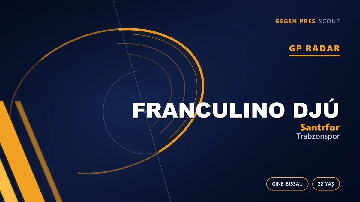 GP Radar: Franculino Djú — Trabzonspor’un Gine-Bissaulu Transferi