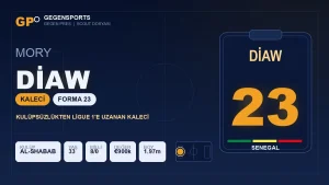 Gegen Pres | Senegal’in 23 Numarası Mory Diaw: Kulüpsüzlükten Ligue 1’e Uzanan Kaleci