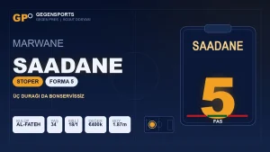 Gegen Pres | Fas’ın 5 Numarası Marwane Saadane: Rizespor’dan Geçen Bonservissiz Kariyer
