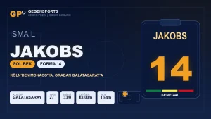 Gegen Pres | Senegal’in 14 Numarası Ismail Jakobs: Galatasaray’ın Sol Beki ve 2027 Kontrat Eşiği