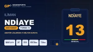 Gegen Pres | Senegal’in 13 Numarası Iliman Ndiaye: Amatör Liglerden 70 Milyon Euroluk Man City Transferine
