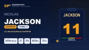 Gegen Pres | Senegal’in 11 Numarası Nicolas Jackson: 55,5 Milyon Euroluk Aston Villa Transferi