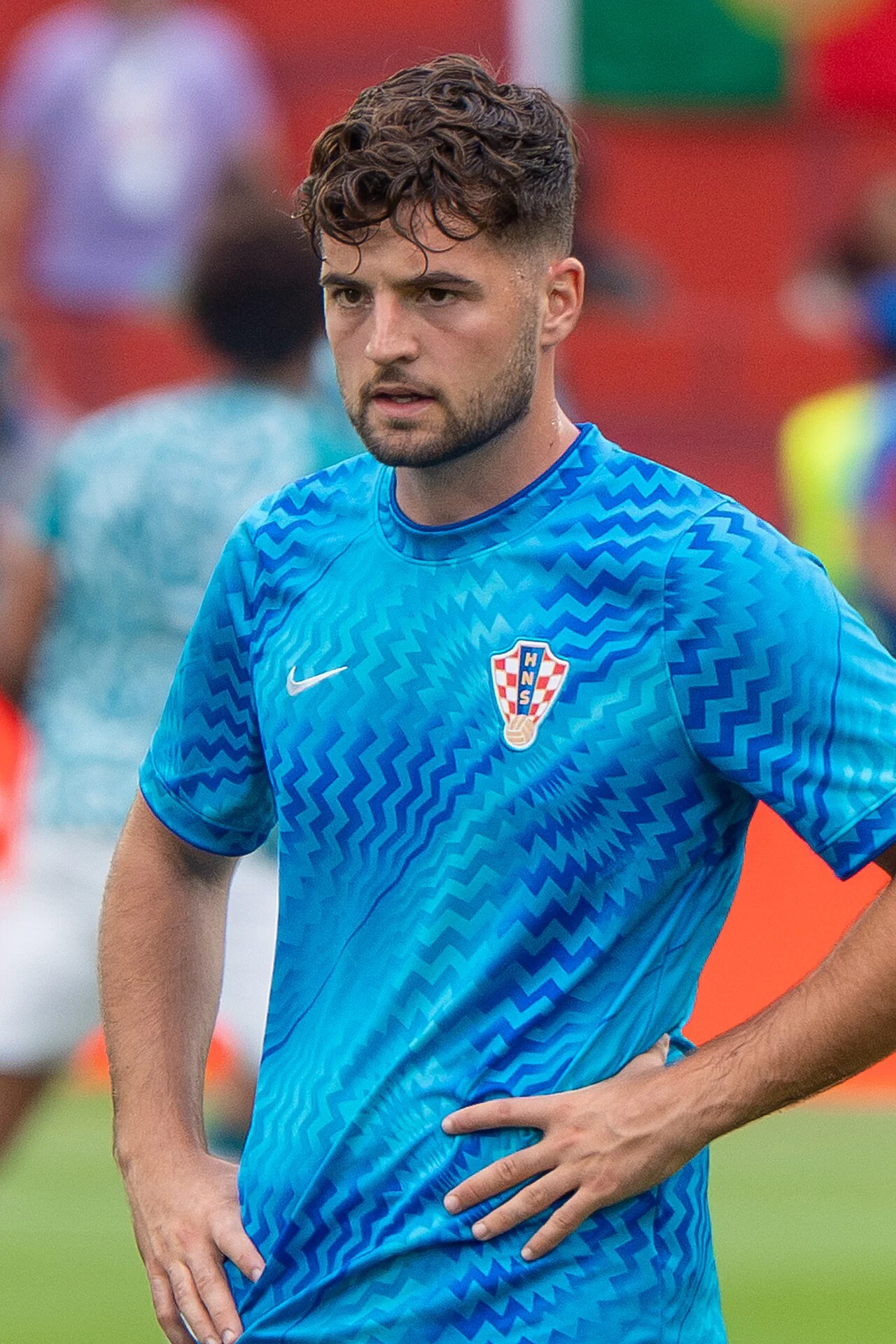 Martin Baturina Hırvatistan milli takım formasıyla
