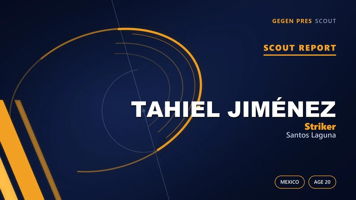 Informe de scouting de Tahiel Jiménez: seis goles con la selección, uno con su club