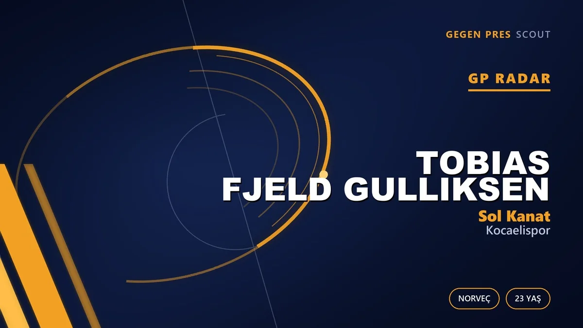 GP Radar: Tobias Gulliksen — Kocaelispor’un Norveçli Kanat Transferi