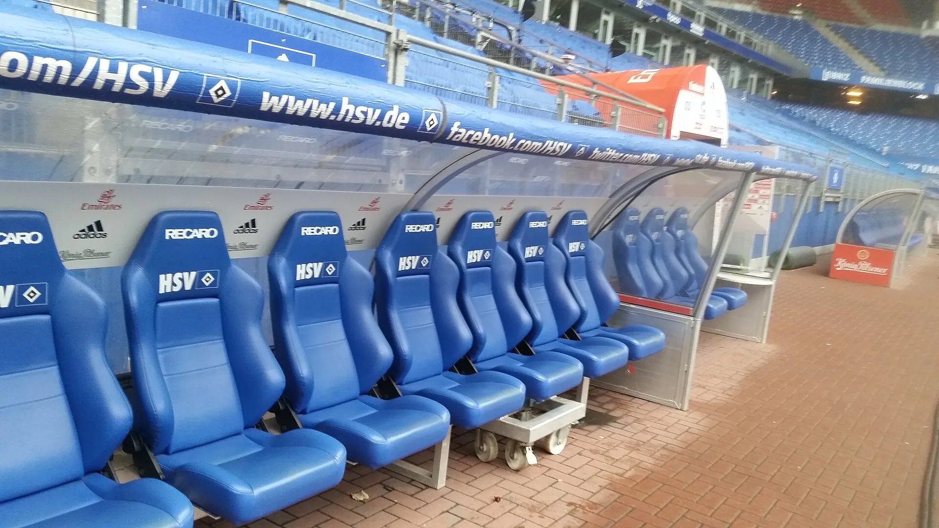 Volksparkstadion Hamburg - HEBC Hamburg Borussia Dortmund DFB-Pokal maçının stadyumu