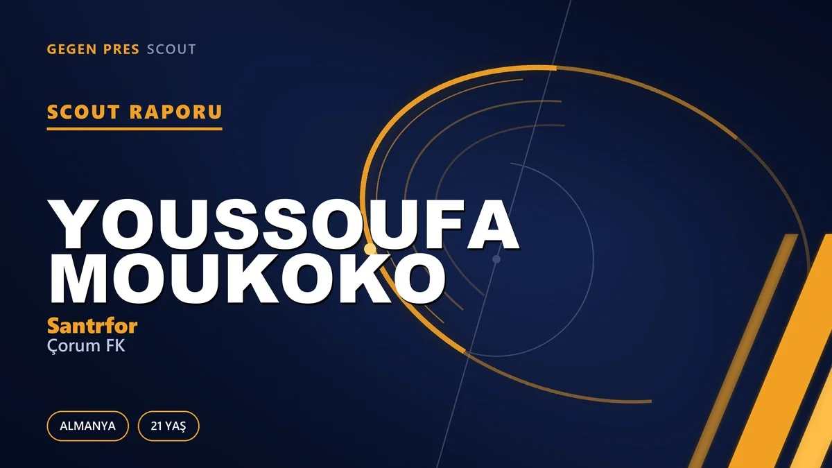 Youssoufa Moukoko Kimdir? Çorum FK’nın Yeni Alman Santrforu — Scout Raporu