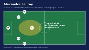 Informe Scout de Alexandre Lauray — Mediocentro del Le Mans FC