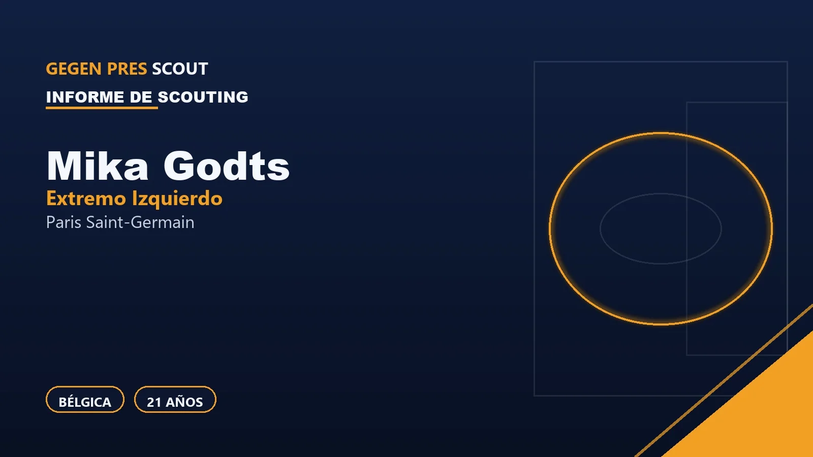 Informe Scout de Mika Godts: El Extremo Belga que Fue el Mejor Joven del Ajax, Ahora en el PSG