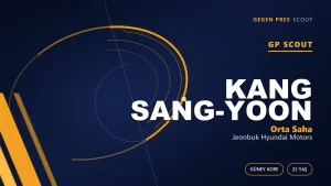 Ligin En İyi 11’indeki Genç Orta Saha: Kang Sang-yoon Dosyası