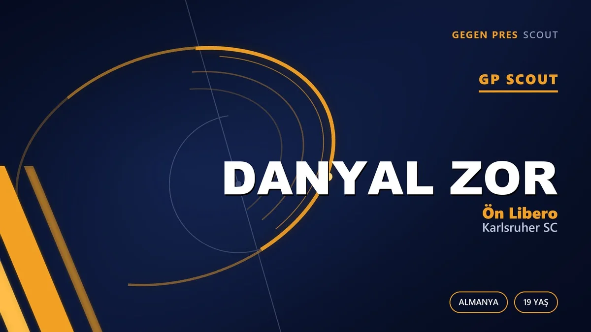Oberliga’dan Almanya U20’ye Bir Yazda: Danyal Zor Kimdir?