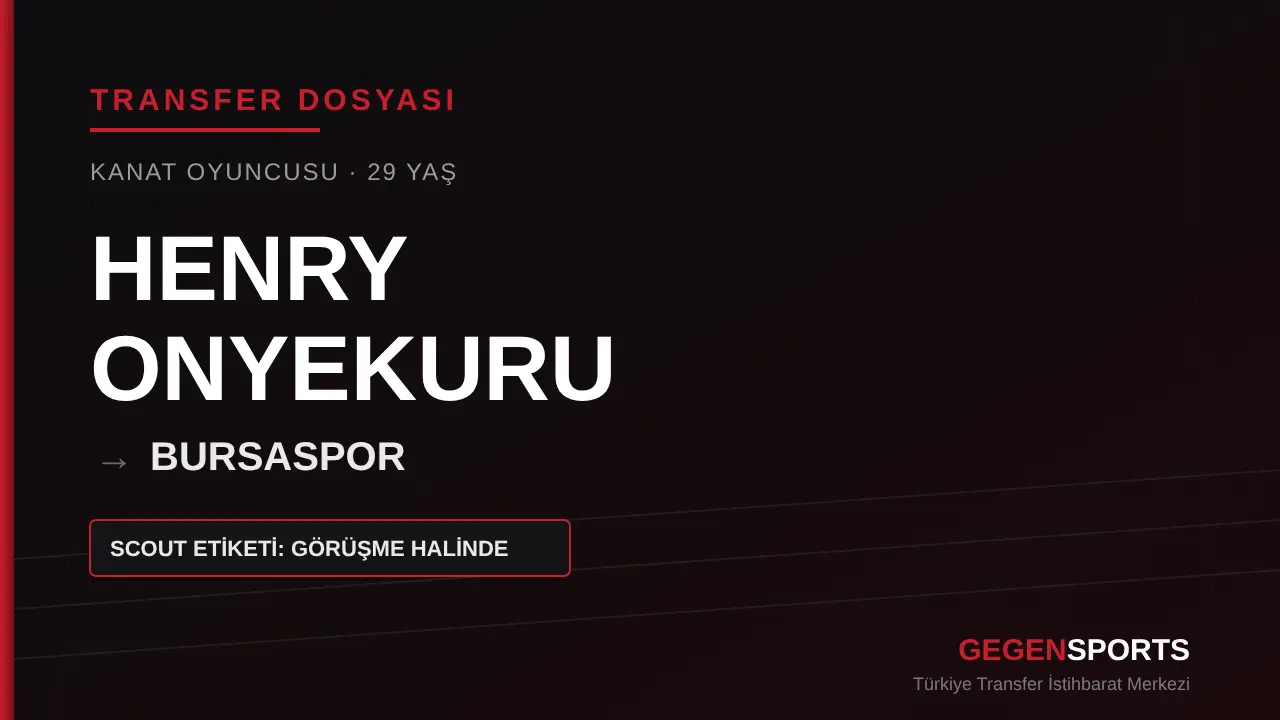 Henry Onyekuru – Bursaspor Transferi: Scout Ön Değerlendirmesi