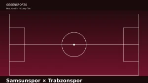 Samsunspor – Trabzonspor: Merkezdeki +1’e Cevap Verilemedi