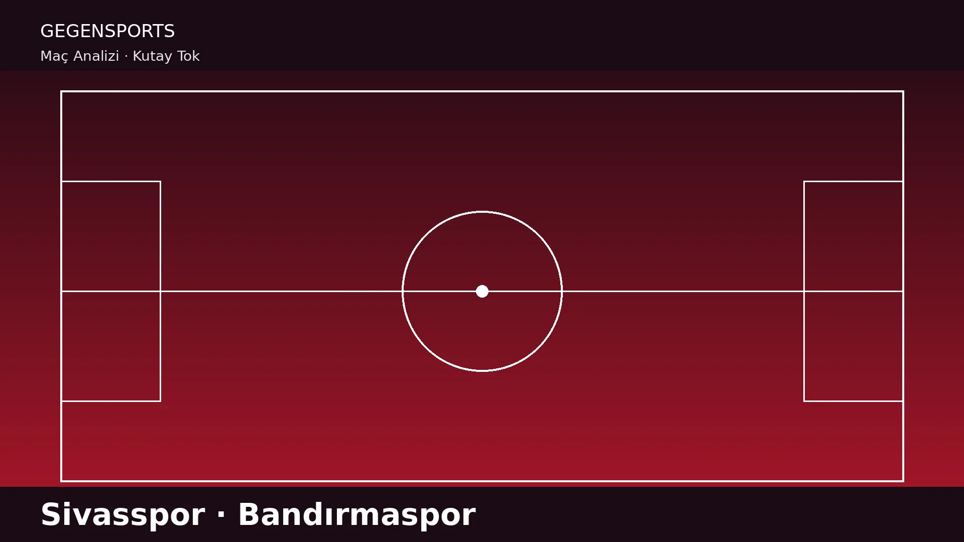 Sivasspor – Bandırmaspor: Bu Oyun Play-off Getirmez, Enes Aydın’a Ayrı Parantez
