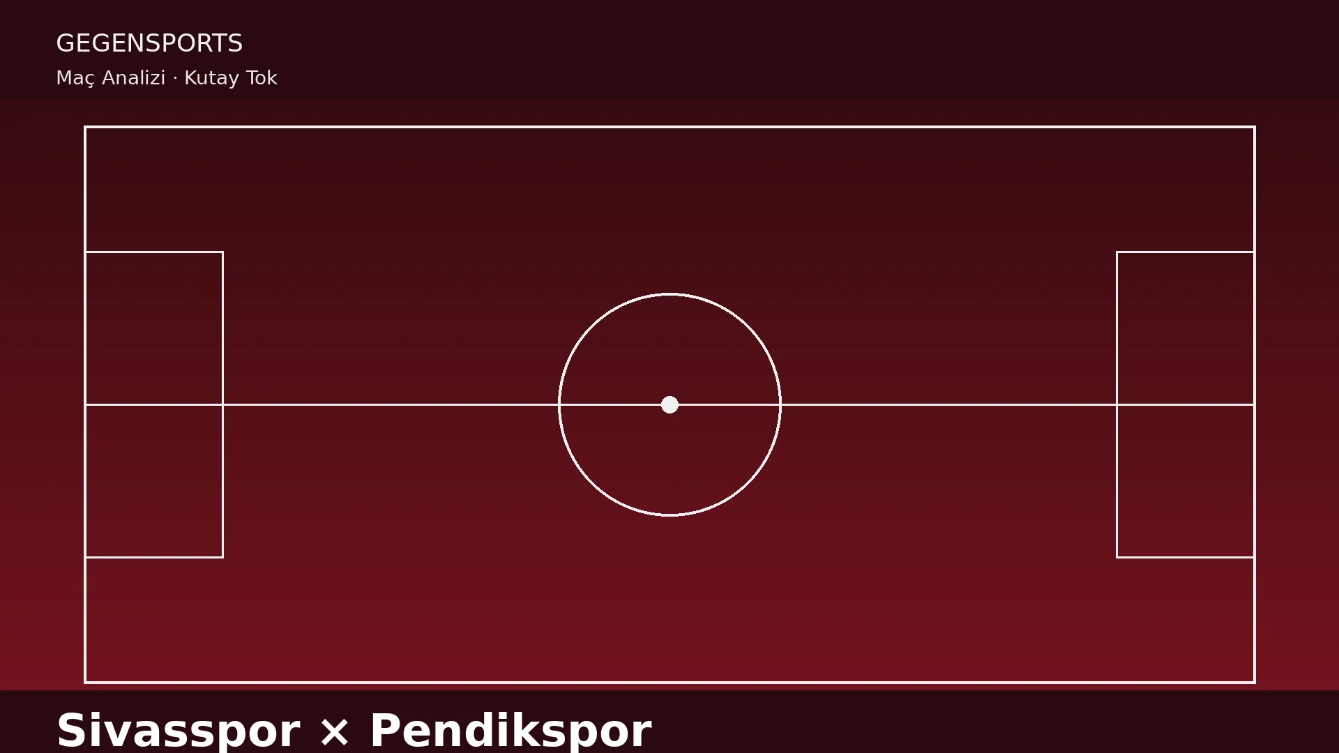Sivasspor – Pendikspor Maç Sonu (Pendikspor Oyunu Değil, Skoru Kaybetti)