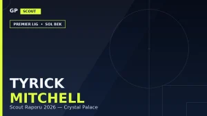Tyrick Mitchell Scout Report 2026: The Recruitment Risk Behind Crystal Palace’s Most Wanted Full-Back
